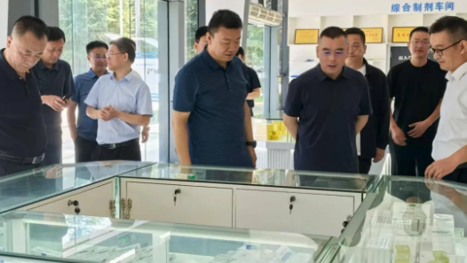 甘肃省药品监督管理局党组书记、局长吉永锋到独一味制药考察调研 助力企业高质量发展